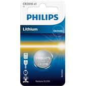 Baterie Philips CR2016/01B Lithiová 3.0V knoflíková 1ks